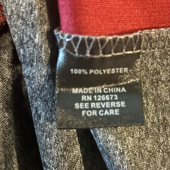 Washington Commanders Football Team NFL Men’s Dri-Wick X-Large XL Grey Shirt NWT - Picture 7 of 8